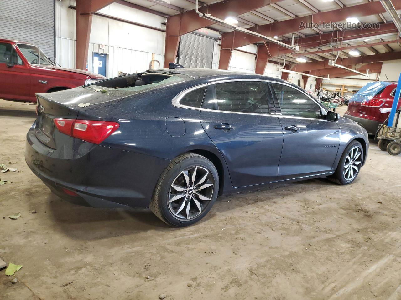 2017 Chevrolet Malibu Lt Blue vin: 1G1ZE5ST7HF268283