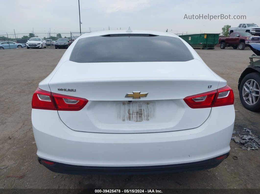 2017 Chevrolet Malibu 1lt Белый vin: 1G1ZE5ST7HF280952