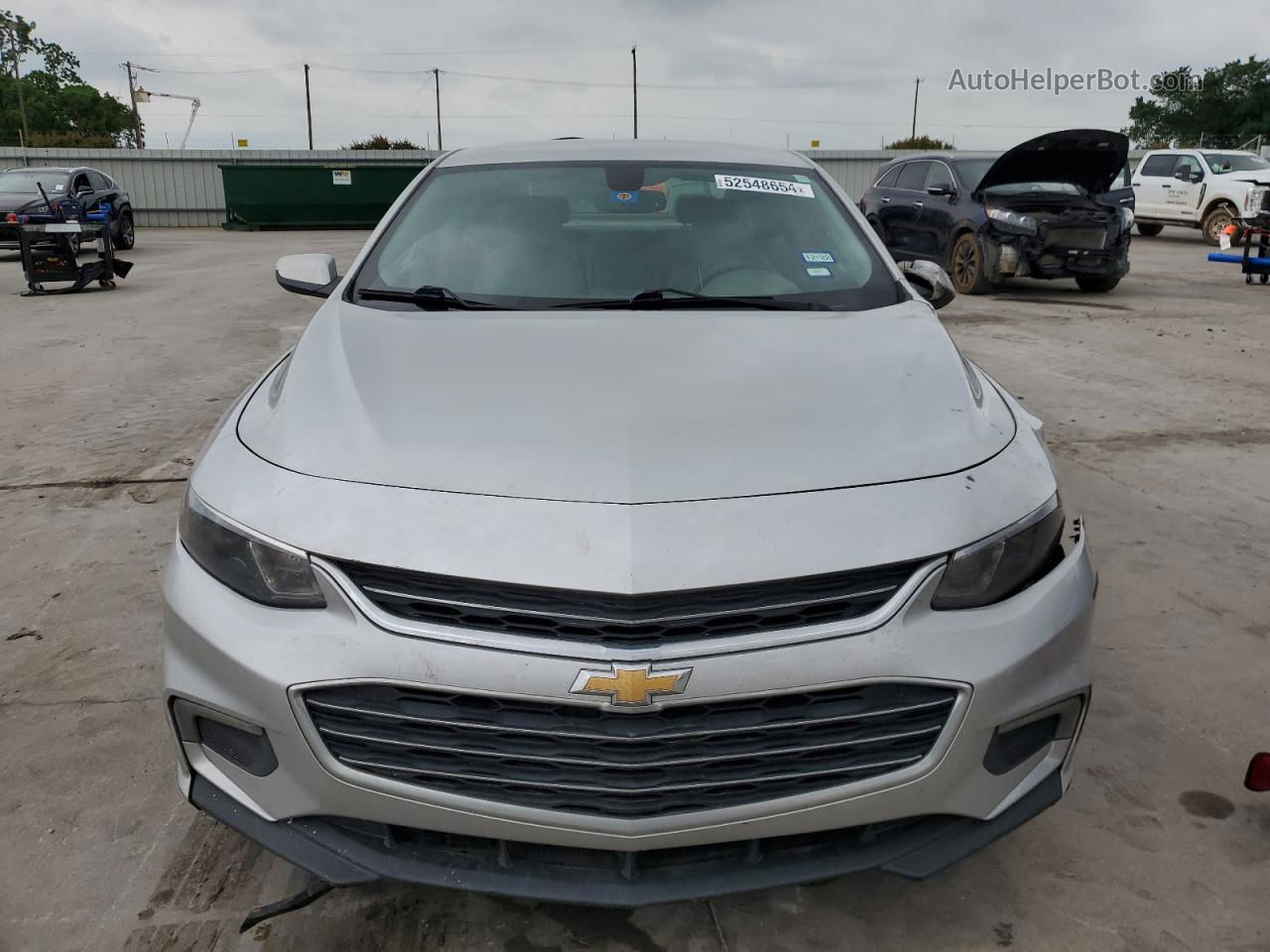 2017 Chevrolet Malibu Lt Silver vin: 1G1ZE5ST8HF119414