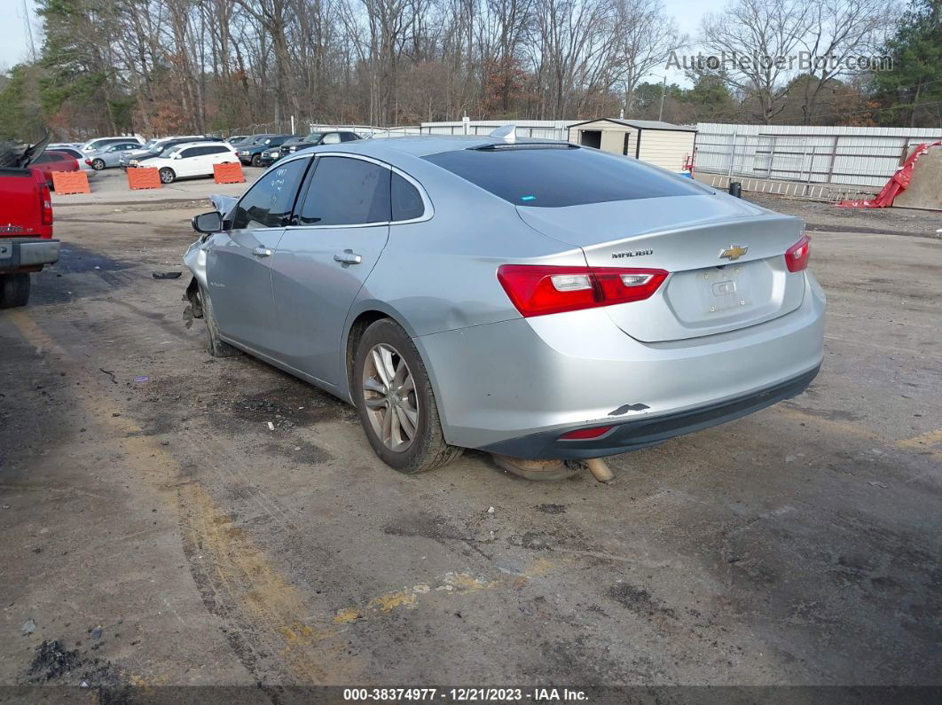 2017 Chevrolet Malibu 1lt Silver vin: 1G1ZE5ST8HF130543