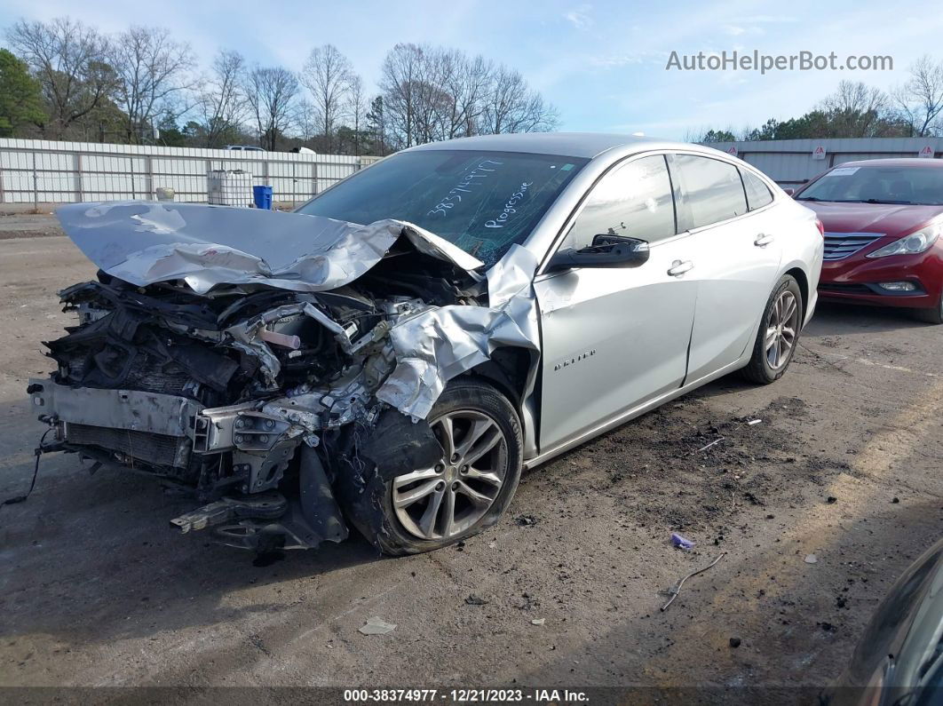 2017 Chevrolet Malibu 1lt Серебряный vin: 1G1ZE5ST8HF130543