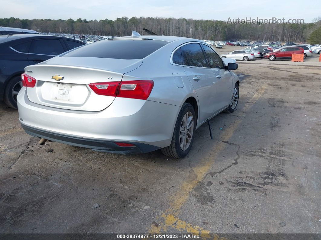 2017 Chevrolet Malibu 1lt Silver vin: 1G1ZE5ST8HF130543