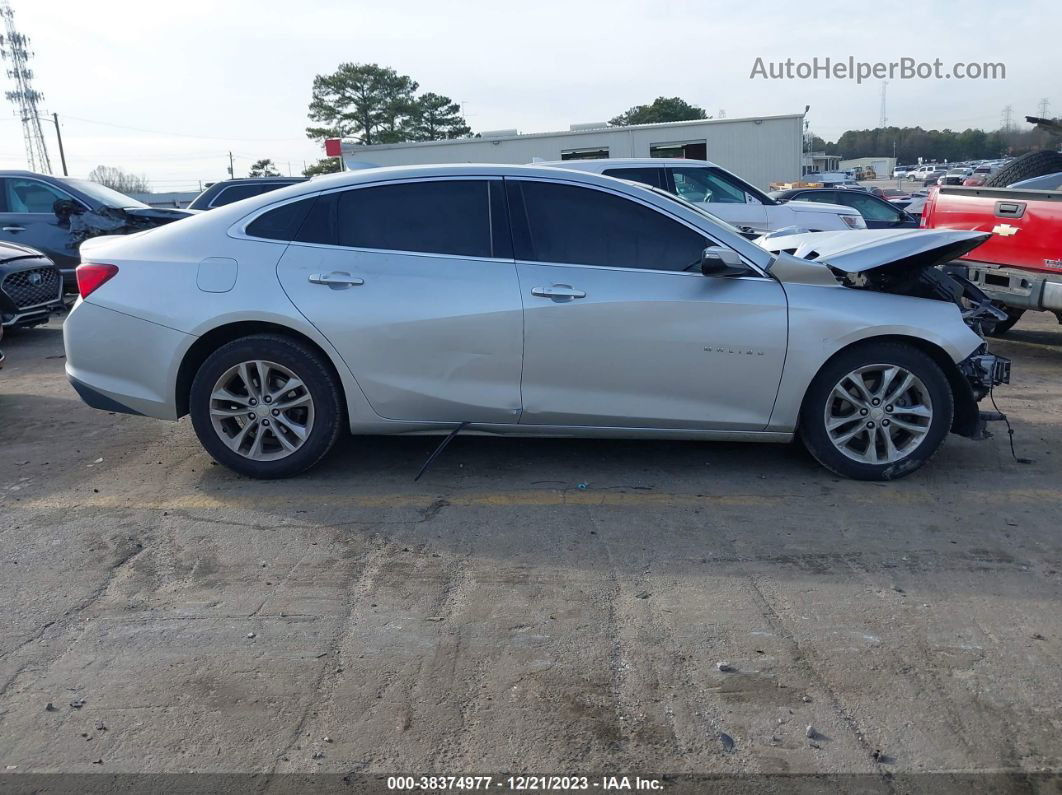 2017 Chevrolet Malibu 1lt Silver vin: 1G1ZE5ST8HF130543