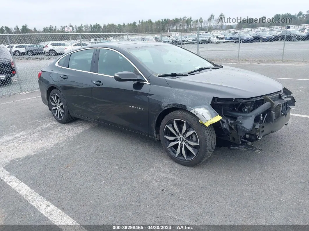 2017 Chevrolet Malibu 1lt Black vin: 1G1ZE5ST8HF145284