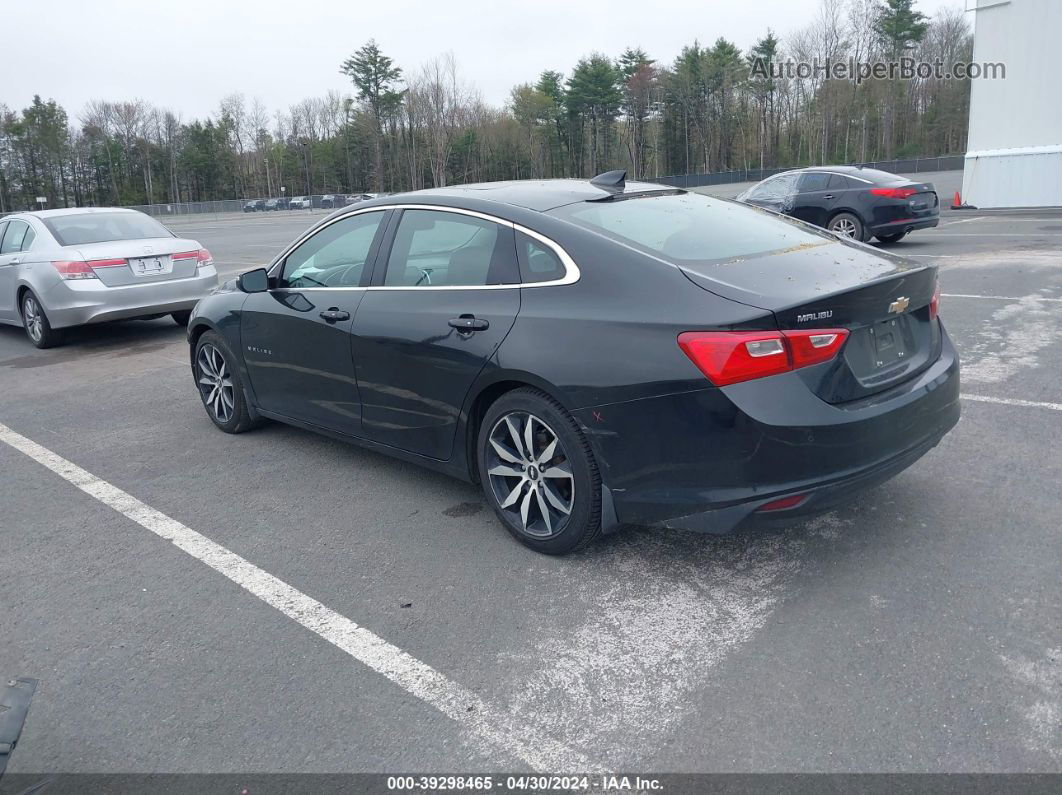 2017 Chevrolet Malibu 1lt Black vin: 1G1ZE5ST8HF145284