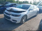 2017 Chevrolet Malibu 1lt White vin: 1G1ZE5ST8HF167060