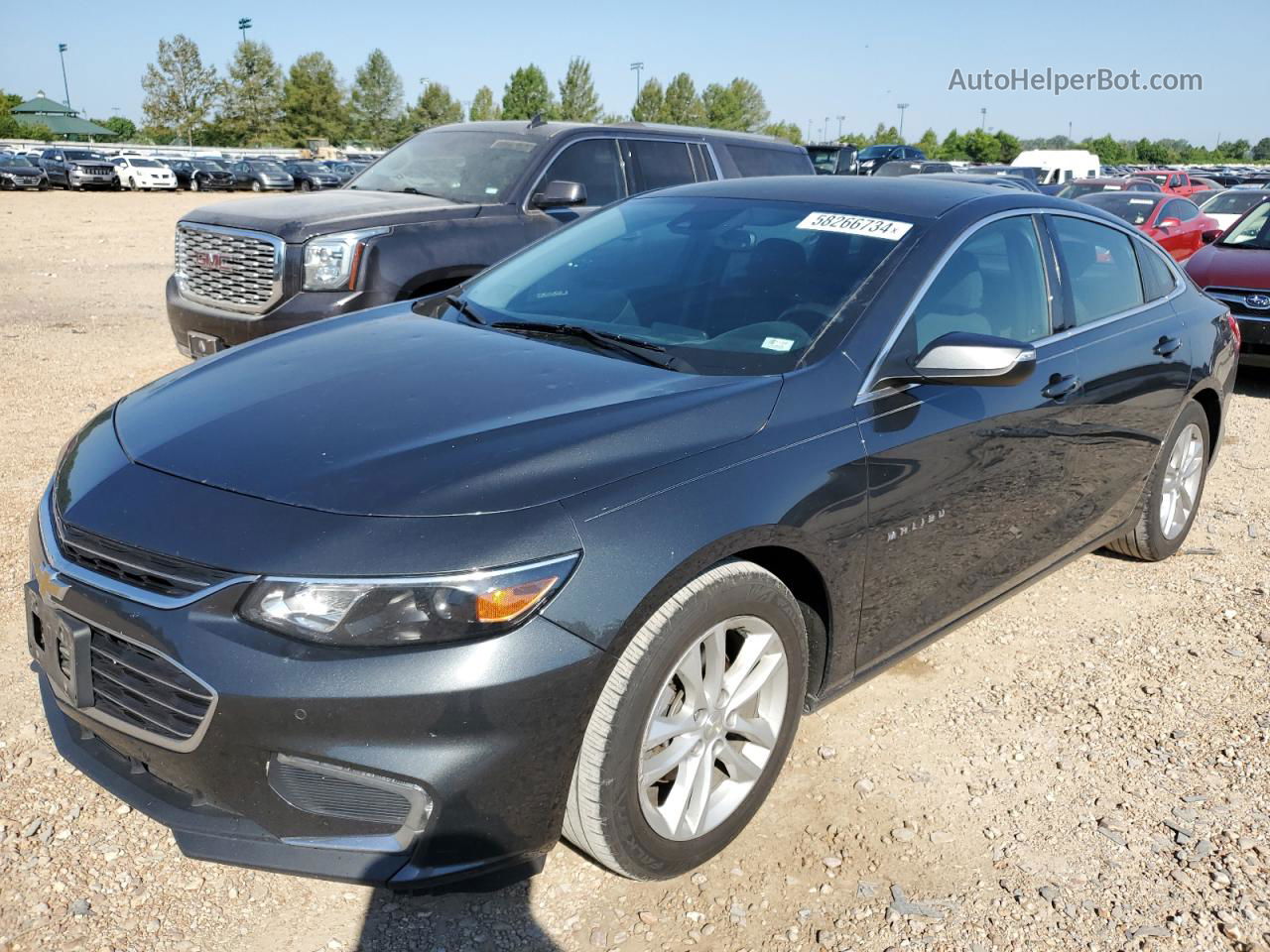 2017 Chevrolet Malibu Lt Gray vin: 1G1ZE5ST8HF228553