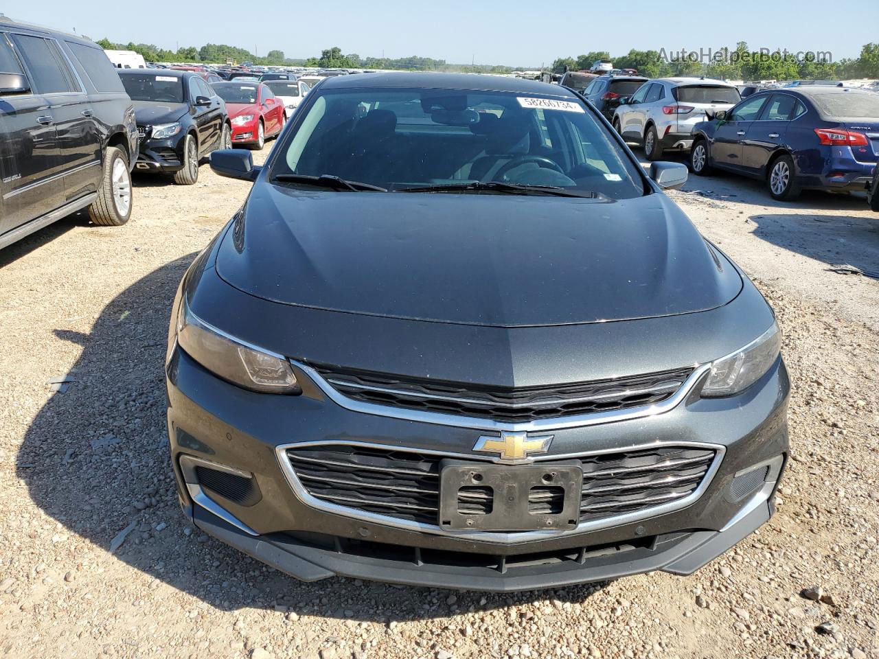 2017 Chevrolet Malibu Lt Gray vin: 1G1ZE5ST8HF228553