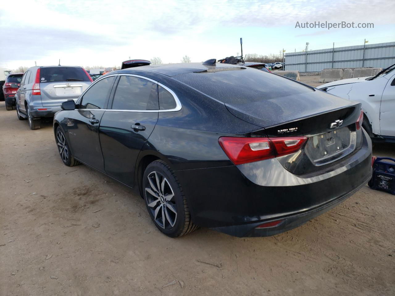 2017 Chevrolet Malibu Lt Black vin: 1G1ZE5ST8HF233204