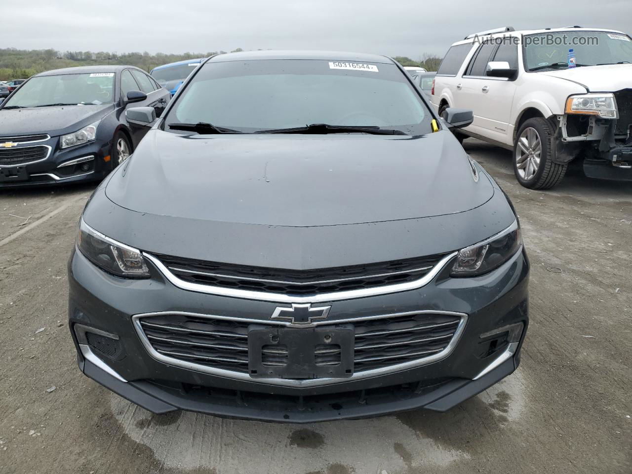 2017 Chevrolet Malibu Lt Серый vin: 1G1ZE5ST8HF261360