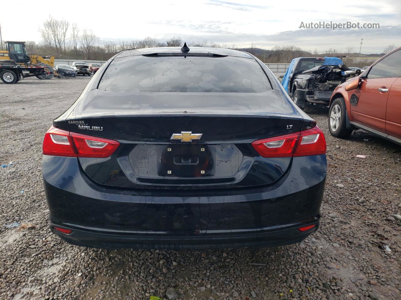 2017 Chevrolet Malibu Lt Black vin: 1G1ZE5ST9HF110821