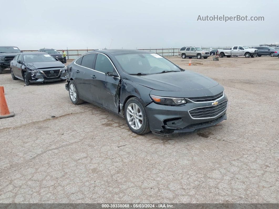 2017 Chevrolet Malibu 1lt Gray vin: 1G1ZE5ST9HF134214