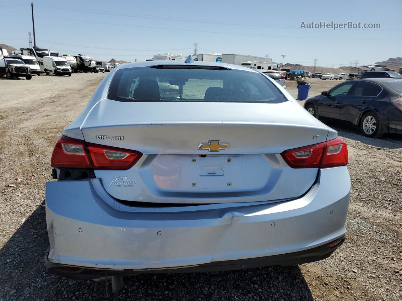 2017 Chevrolet Malibu Lt Silver vin: 1G1ZE5ST9HF137324