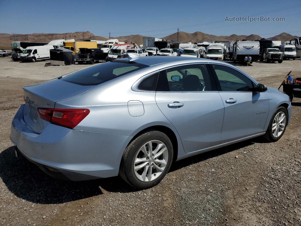 2017 Chevrolet Malibu Lt Silver vin: 1G1ZE5ST9HF137324