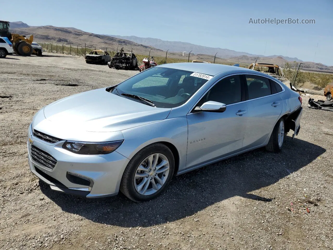 2017 Chevrolet Malibu Lt Silver vin: 1G1ZE5ST9HF137324