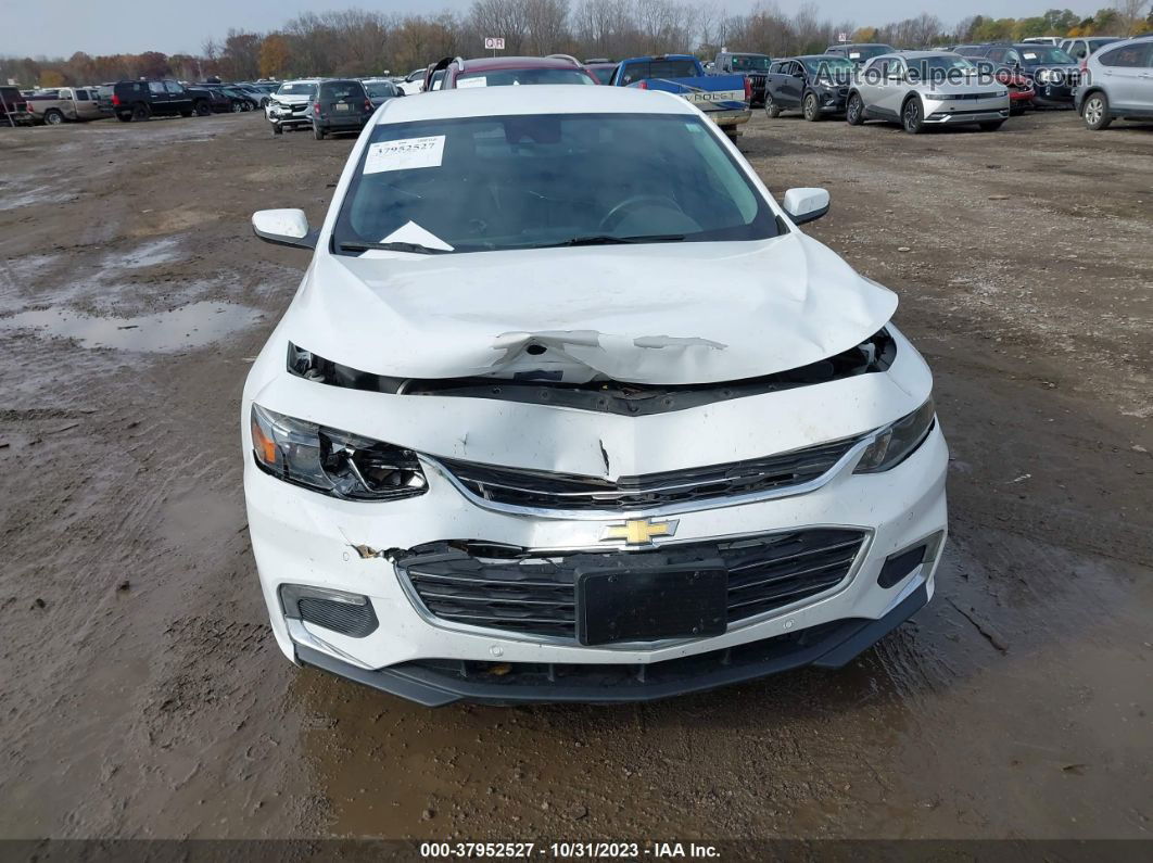 2017 Chevrolet Malibu 1lt White vin: 1G1ZE5ST9HF147626