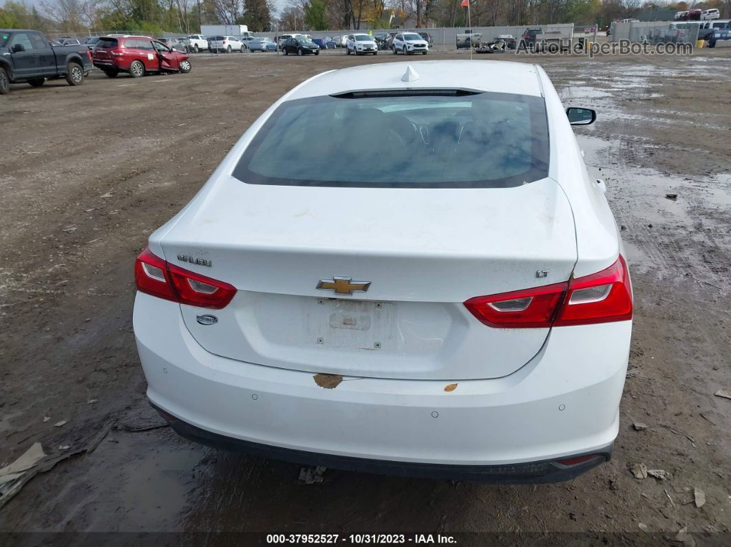 2017 Chevrolet Malibu 1lt White vin: 1G1ZE5ST9HF147626