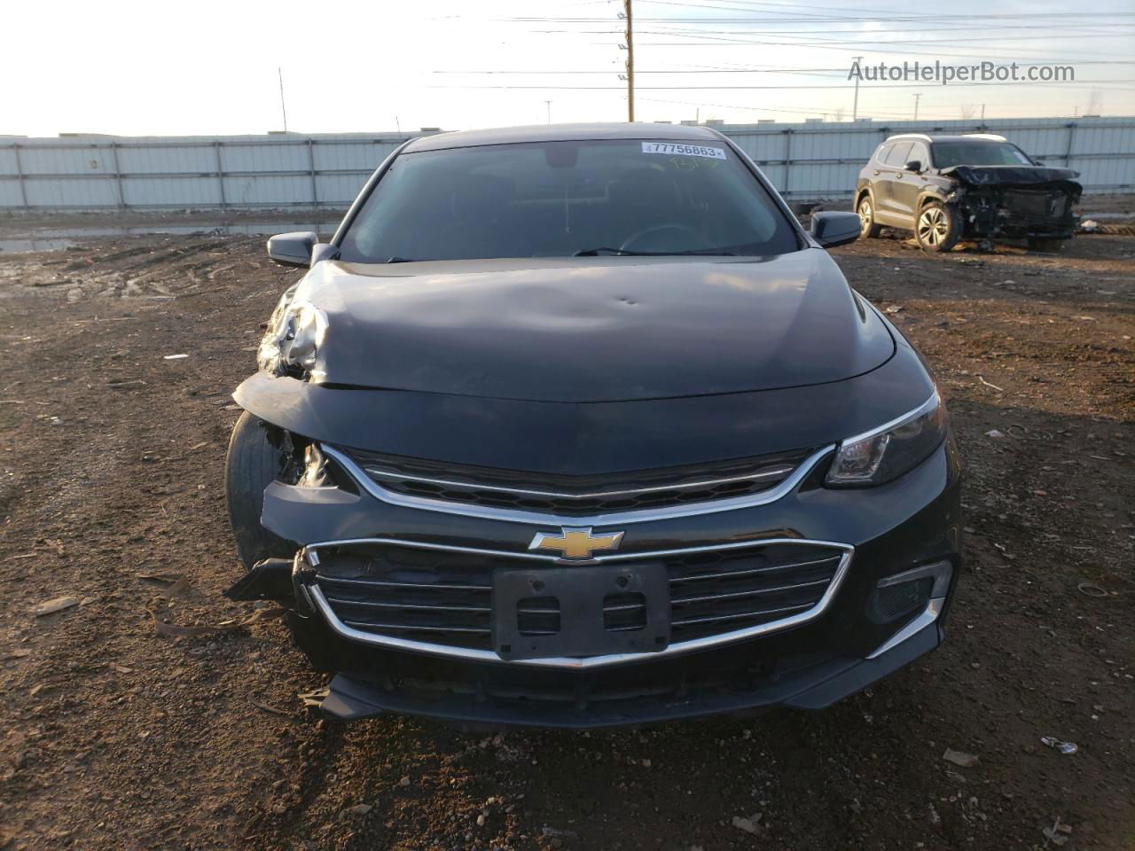 2017 Chevrolet Malibu Lt Black vin: 1G1ZE5ST9HF162319