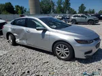 2017 Chevrolet Malibu Lt Silver vin: 1G1ZE5ST9HF208036