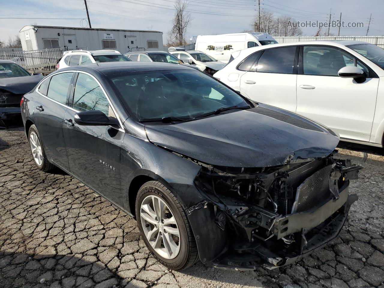 2017 Chevrolet Malibu Lt Black vin: 1G1ZE5ST9HF214208