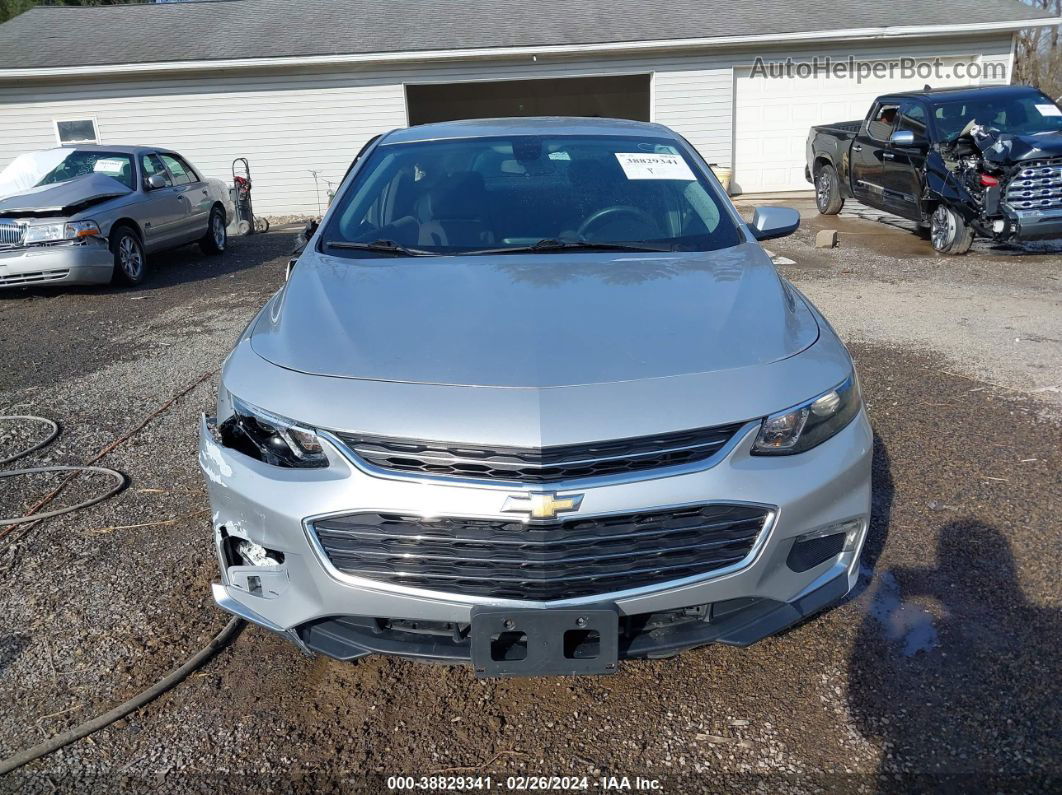 2017 Chevrolet Malibu 1lt Silver vin: 1G1ZE5ST9HF242865