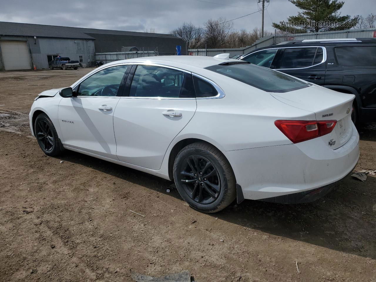 2017 Chevrolet Malibu Lt White vin: 1G1ZE5STXHF121150