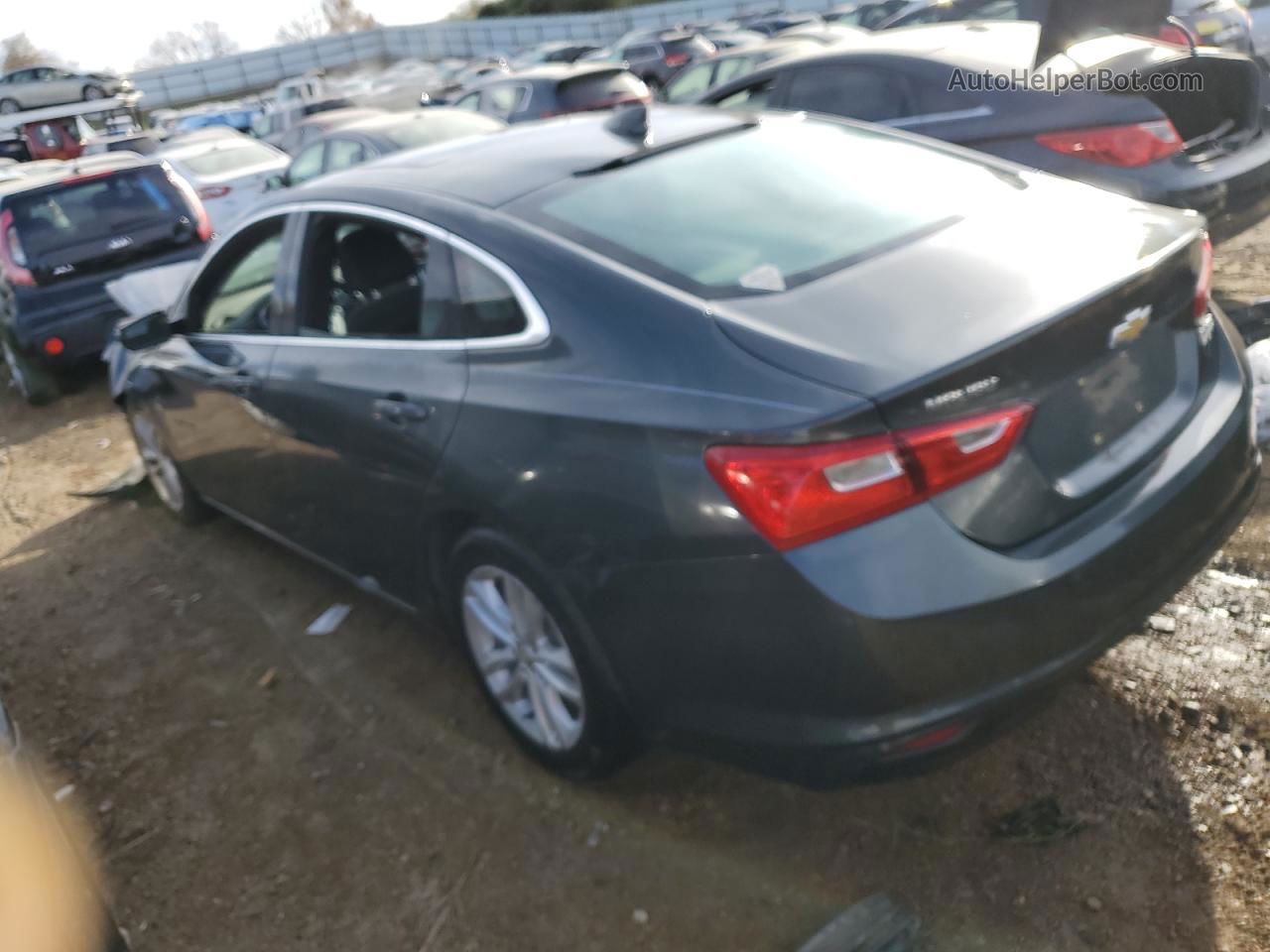 2017 Chevrolet Malibu Lt Black vin: 1G1ZE5STXHF138966