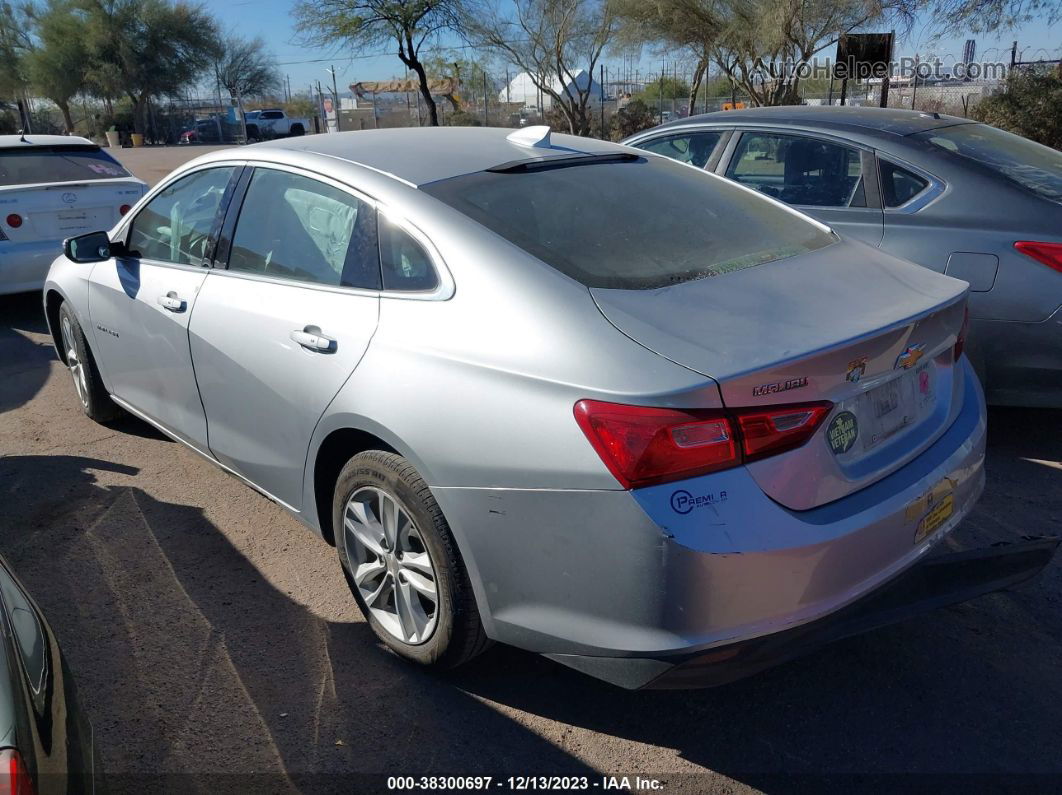 2017 Chevrolet Malibu 1lt Silver vin: 1G1ZE5STXHF174169