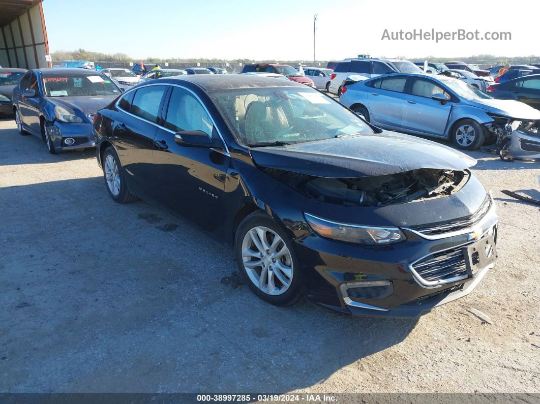 2017 Chevrolet Malibu 1lt Black vin: 1G1ZE5STXHF249226