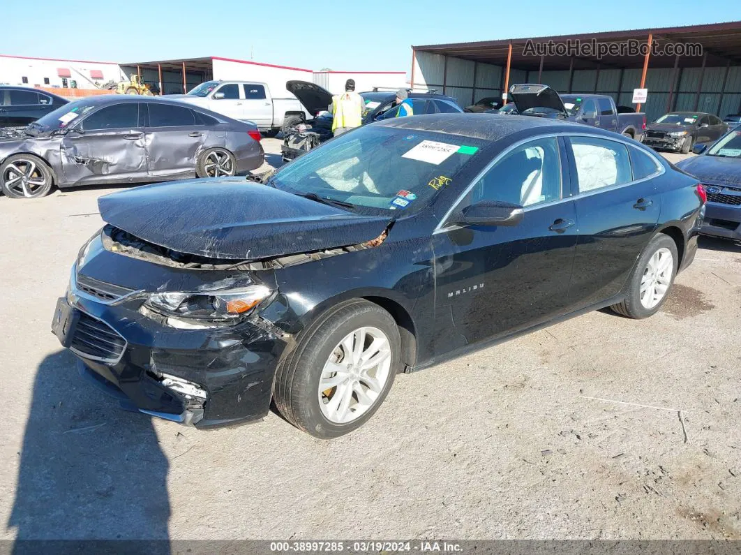 2017 Chevrolet Malibu 1lt Black vin: 1G1ZE5STXHF249226