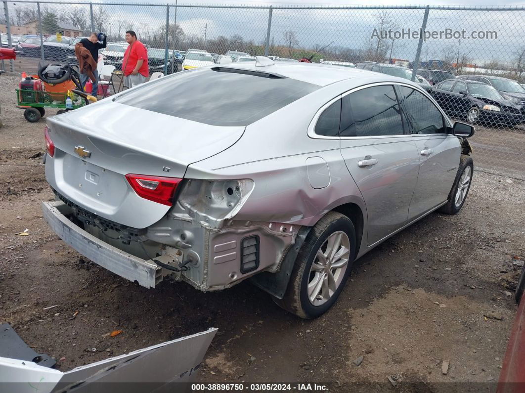 2017 Chevrolet Malibu 1lt Silver vin: 1G1ZE5STXHF251784