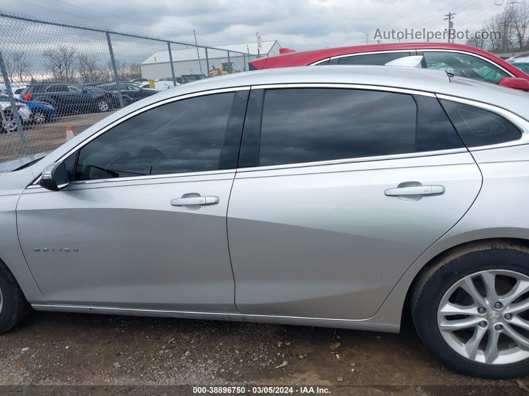 2017 Chevrolet Malibu 1lt Silver vin: 1G1ZE5STXHF251784