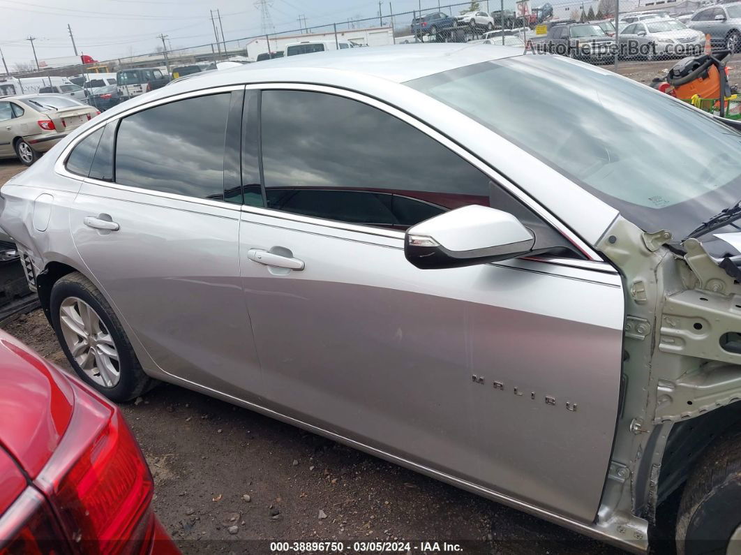 2017 Chevrolet Malibu 1lt Silver vin: 1G1ZE5STXHF251784