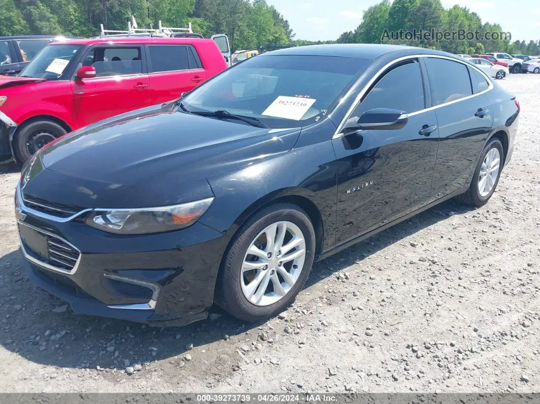 2017 Chevrolet Malibu 1lt Black vin: 1G1ZE5STXHF263739