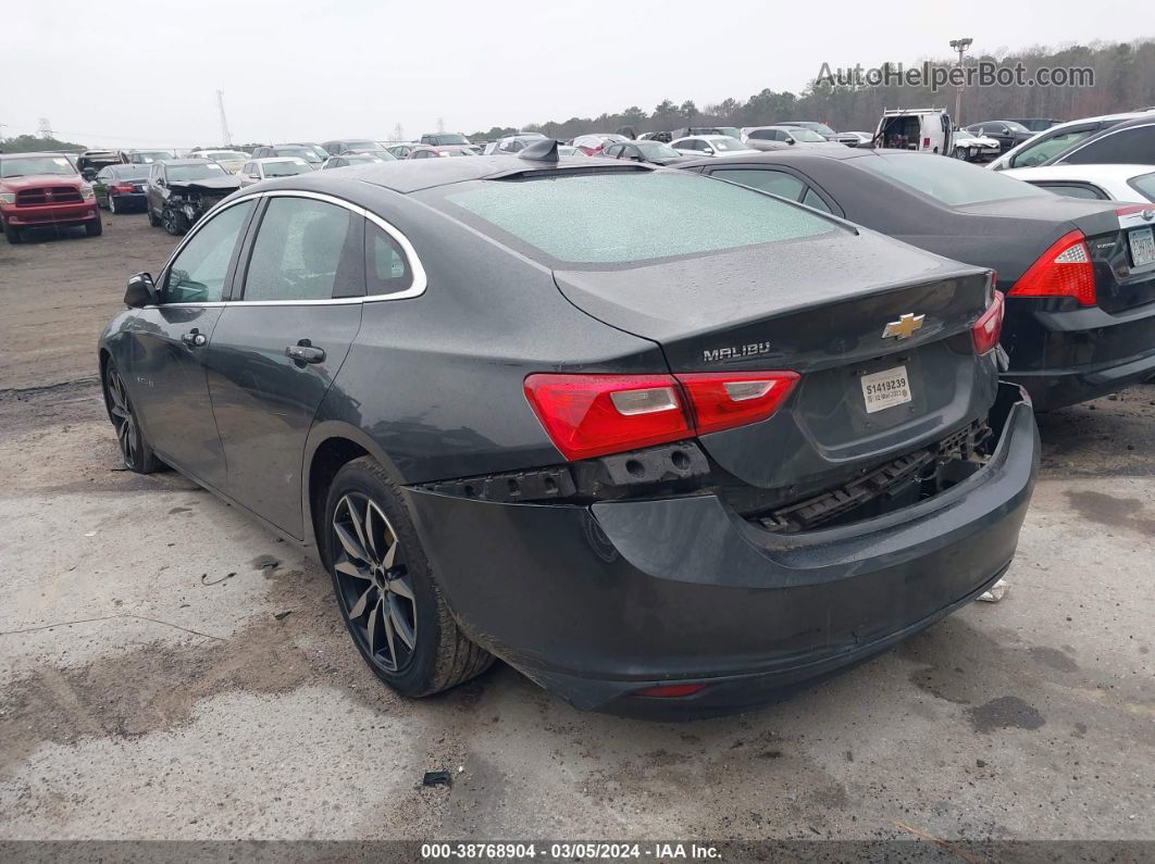 2017 Chevrolet Malibu 1lt Gray vin: 1G1ZE5STXHF282789