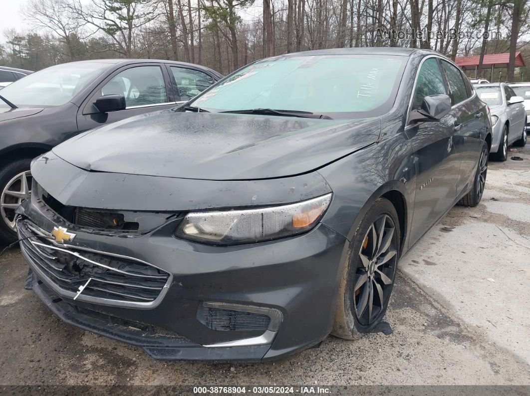 2017 Chevrolet Malibu 1lt Gray vin: 1G1ZE5STXHF282789