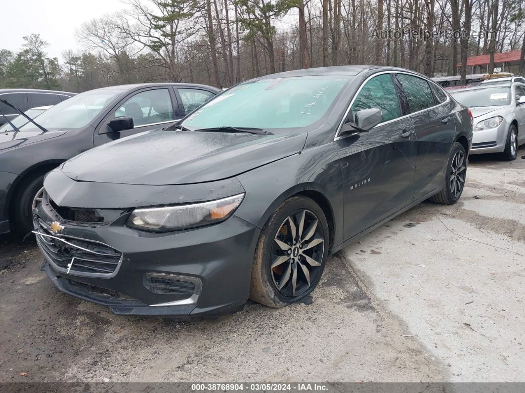 2017 Chevrolet Malibu 1lt Gray vin: 1G1ZE5STXHF282789