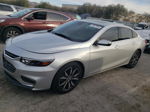 2017 Chevrolet Malibu Lt Серебряный vin: 1G1ZE5STXHF285434