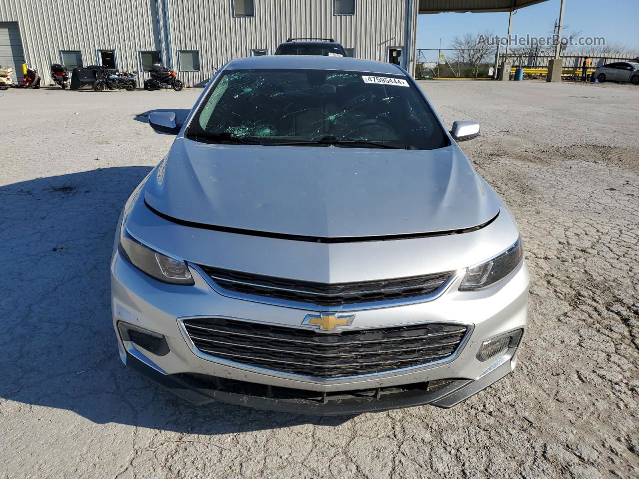 2017 Chevrolet Malibu Lt Silver vin: 1G1ZE5STXHF289161