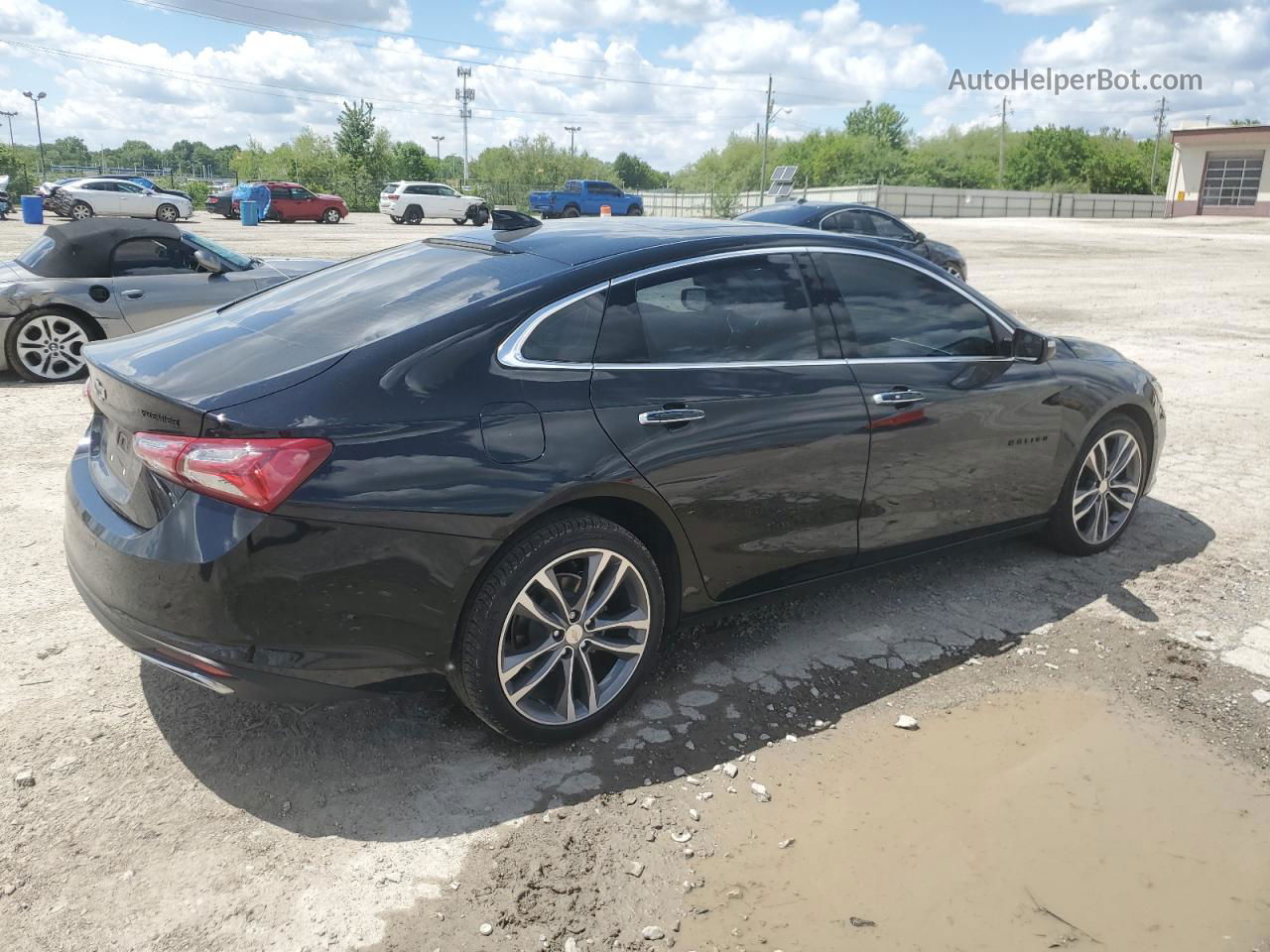 2021 Chevrolet Malibu Premier Black vin: 1G1ZE5SX4MF042666