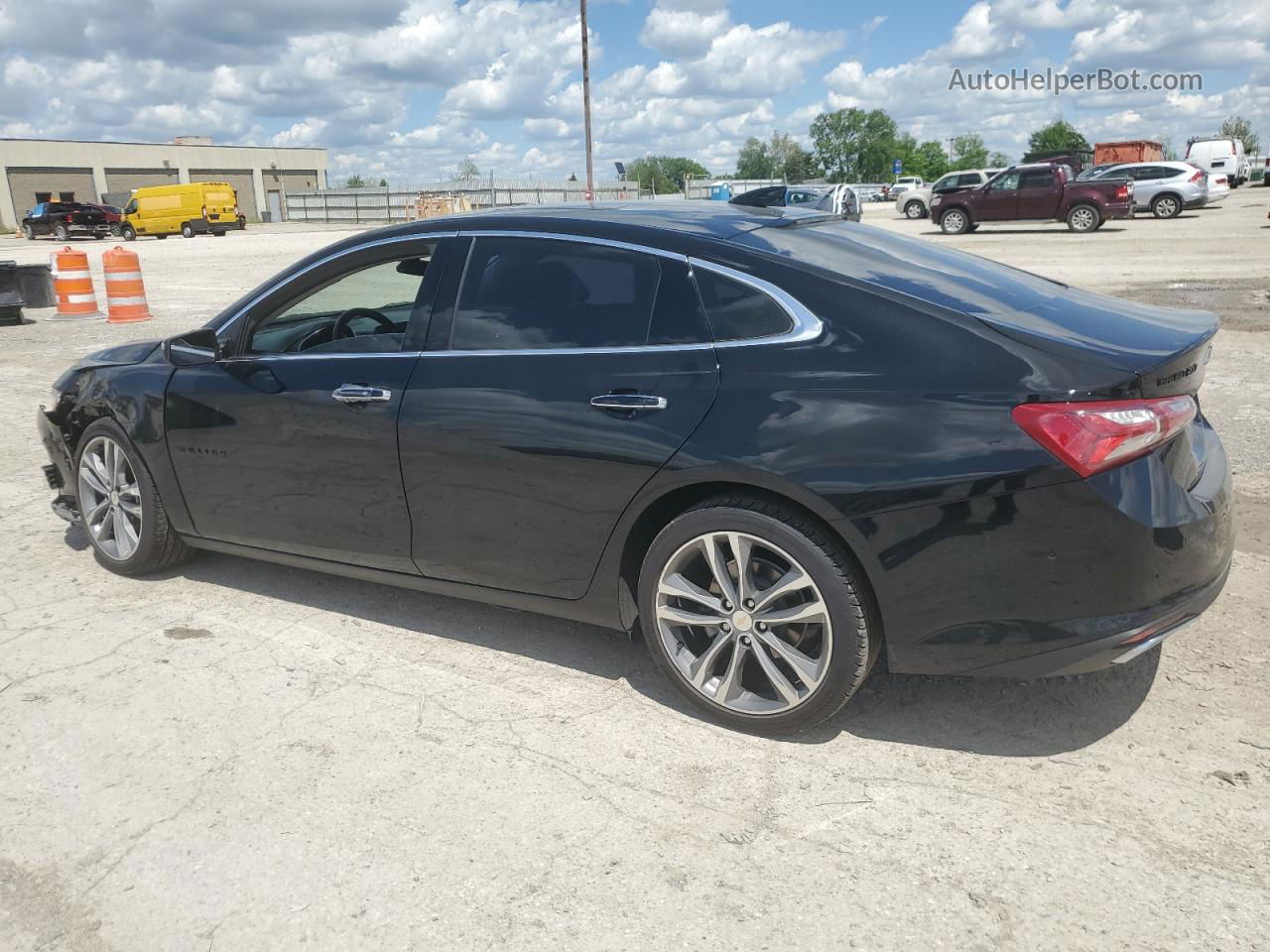 2021 Chevrolet Malibu Premier Black vin: 1G1ZE5SX4MF042666