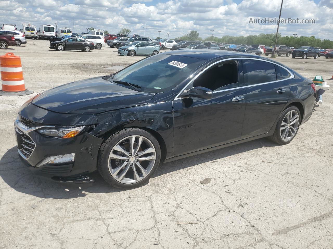 2021 Chevrolet Malibu Premier Black vin: 1G1ZE5SX4MF042666