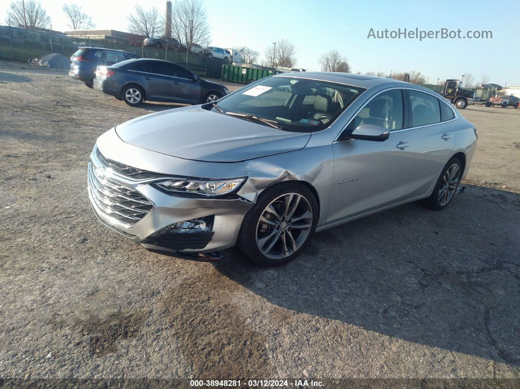 2021 Chevrolet Malibu Fwd Premier Silver vin: 1G1ZE5SX5MF053501