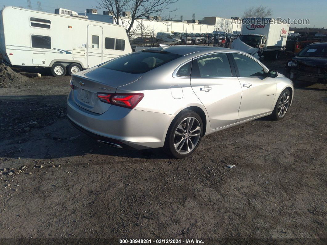 2021 Chevrolet Malibu Fwd Premier Silver vin: 1G1ZE5SX5MF053501