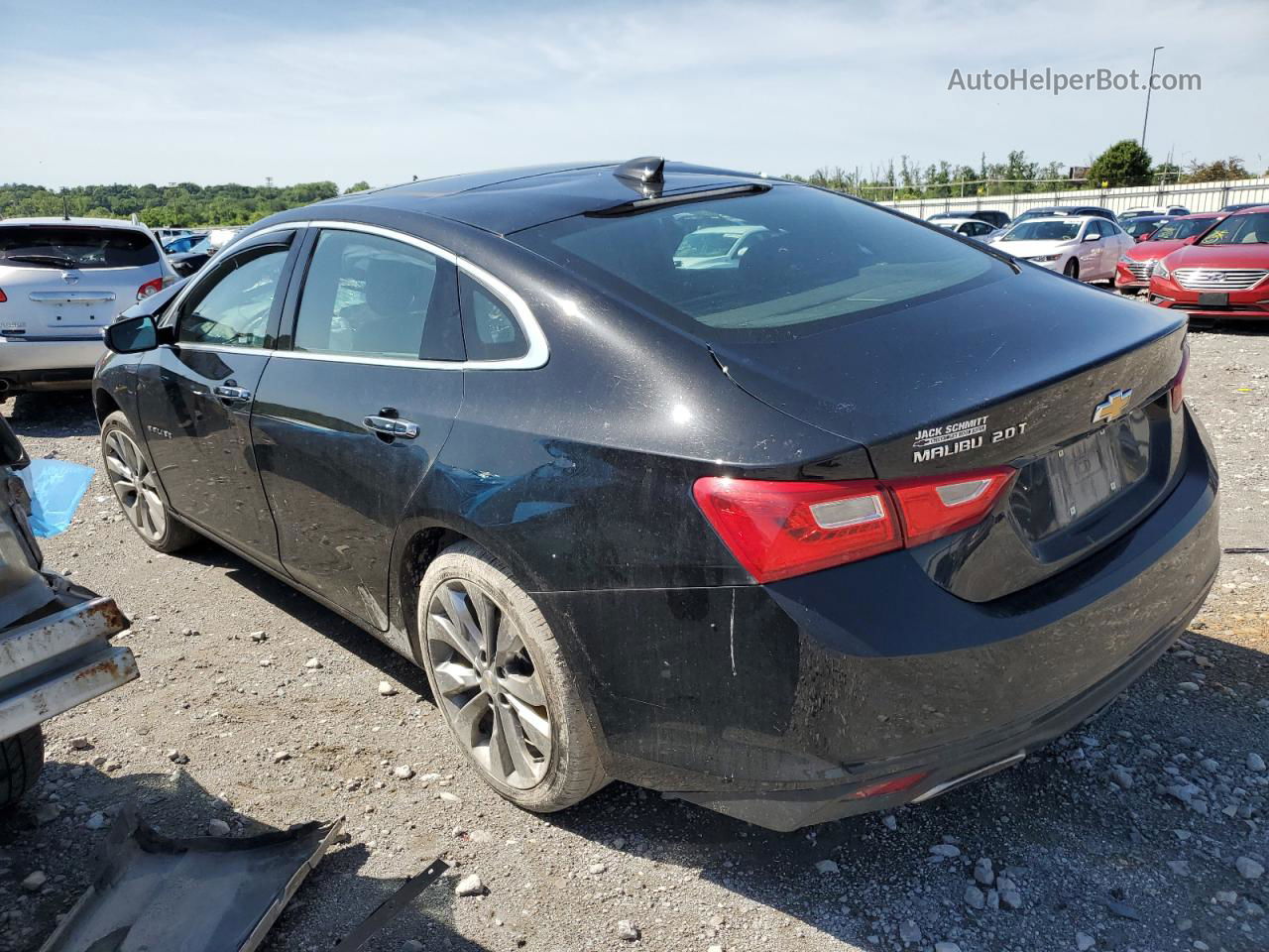 2018 Chevrolet Malibu Premier Black vin: 1G1ZE5SX7JF263495