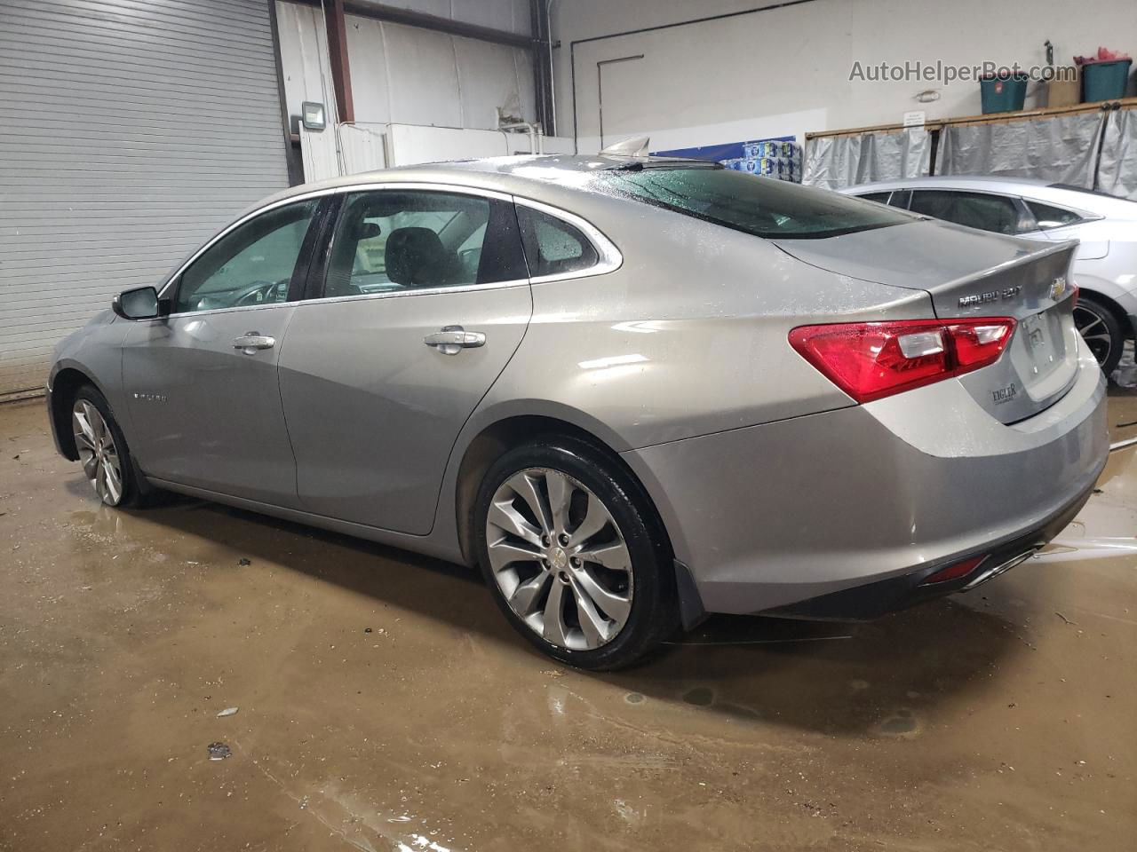 2018 Chevrolet Malibu Premier Gray vin: 1G1ZE5SX8JF120958