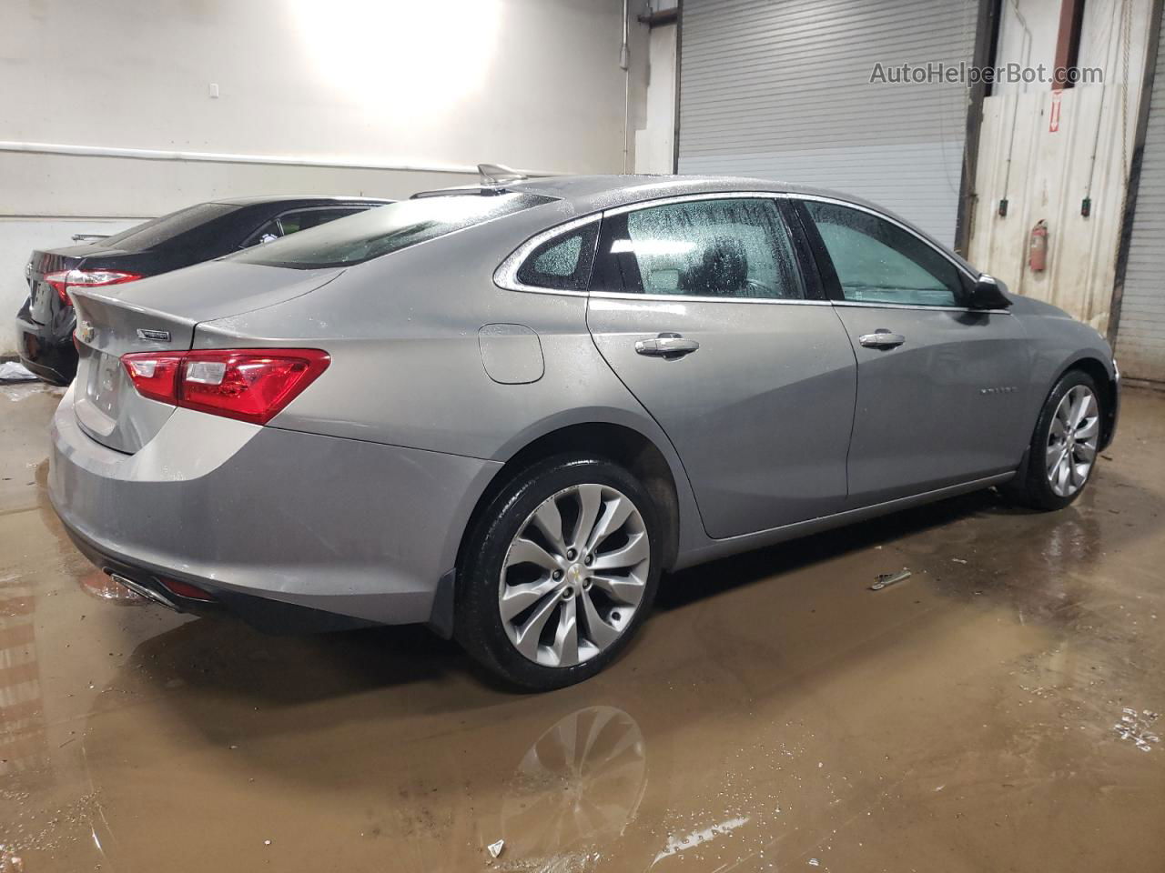 2018 Chevrolet Malibu Premier Gray vin: 1G1ZE5SX8JF120958