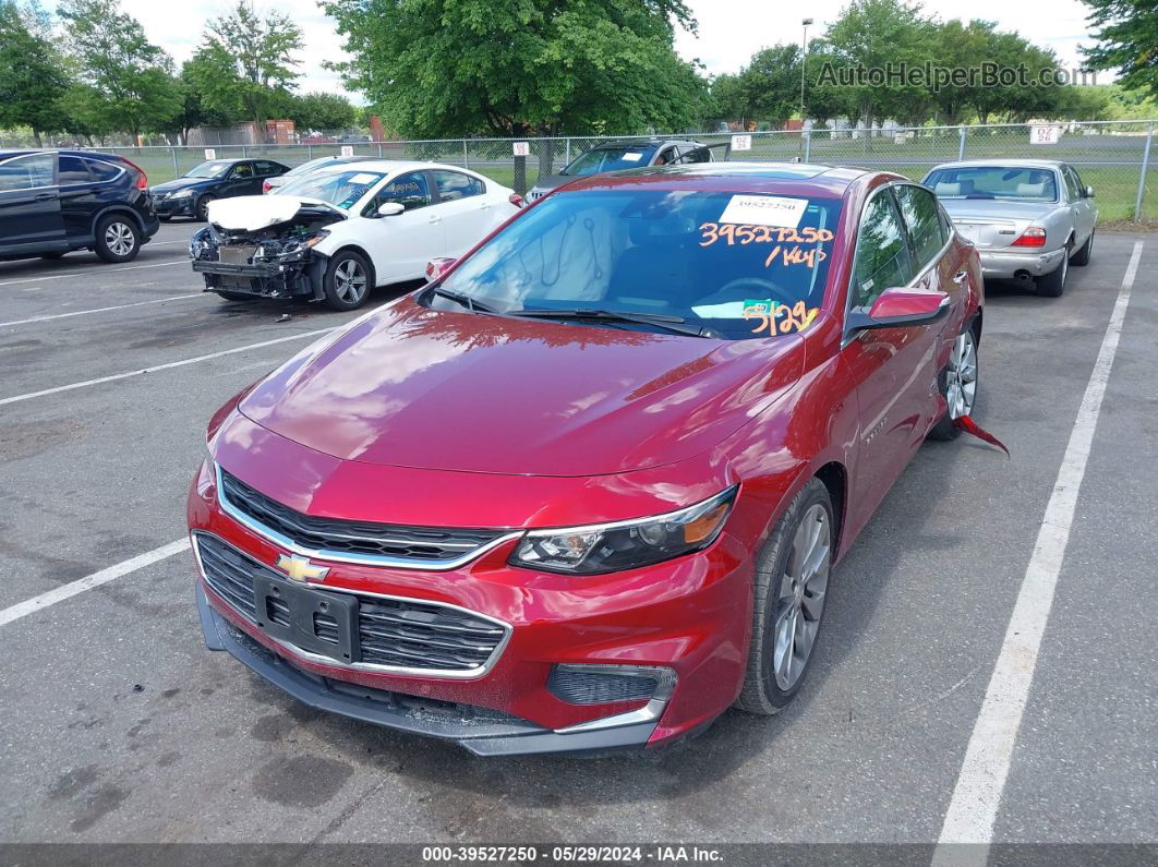 2018 Chevrolet Malibu Premier Красный vin: 1G1ZE5SX9JF118636