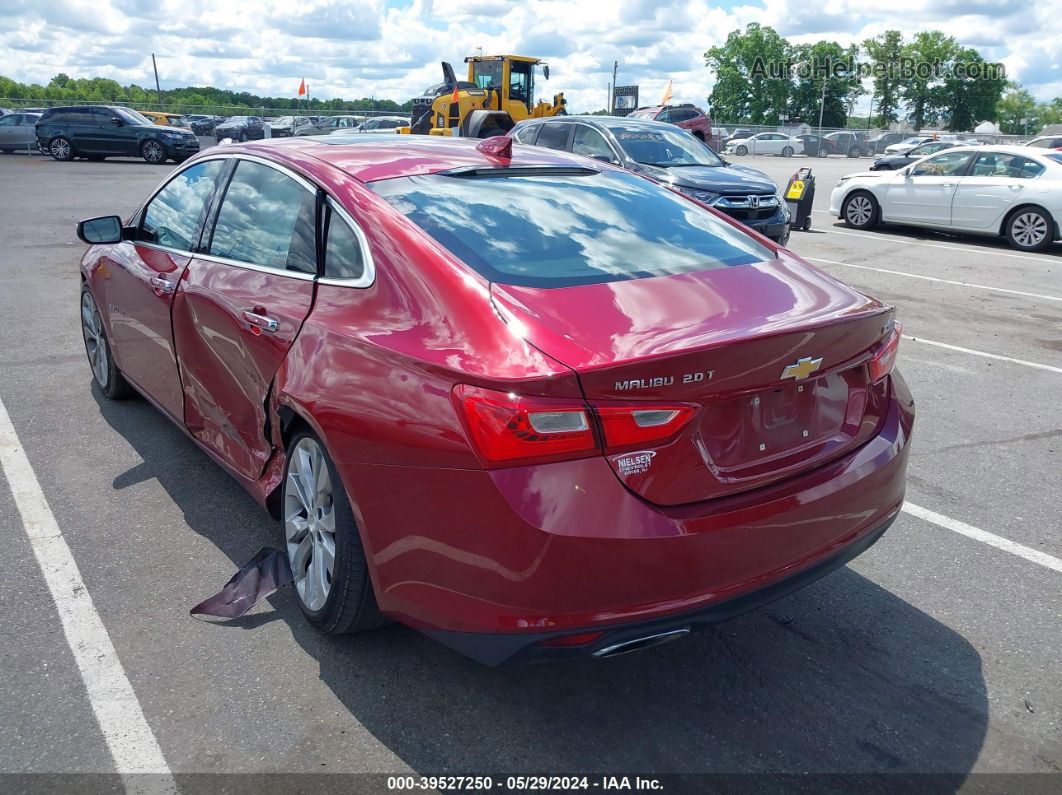 2018 Chevrolet Malibu Premier Красный vin: 1G1ZE5SX9JF118636