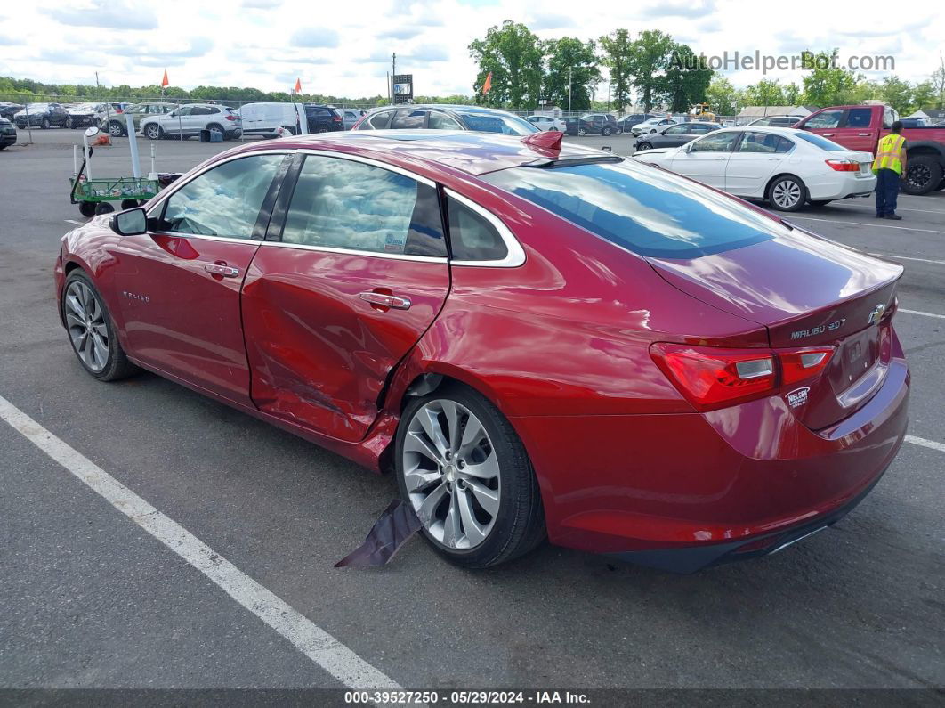 2018 Chevrolet Malibu Premier Red vin: 1G1ZE5SX9JF118636